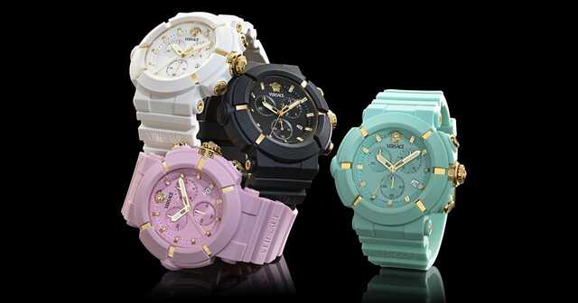 Versace ヴェルサーチ 腕時計 クロノグラフ セラミック 美品