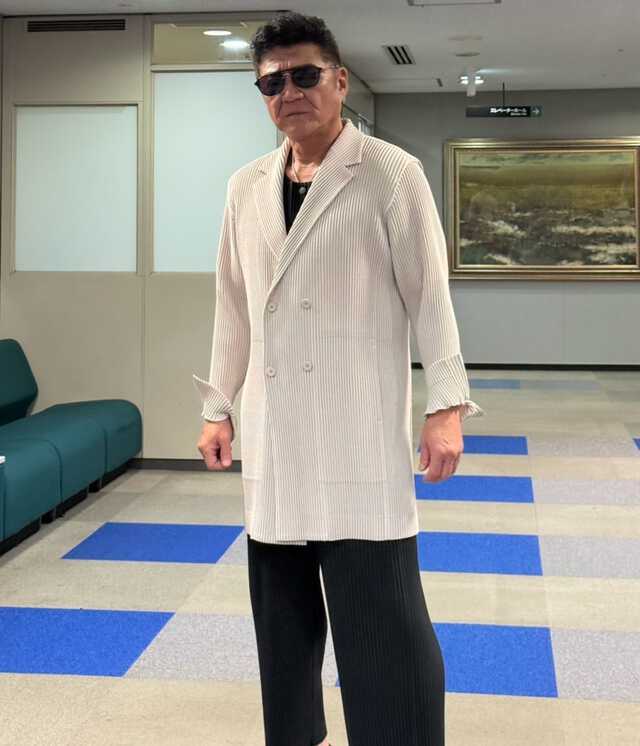 Manda　BBCO ビビコ　ノーカラー　スーツ小沢仁志　レア 小沢仁志】64歳の誕生日を報告 「これからも戦い続けます」「今年は初