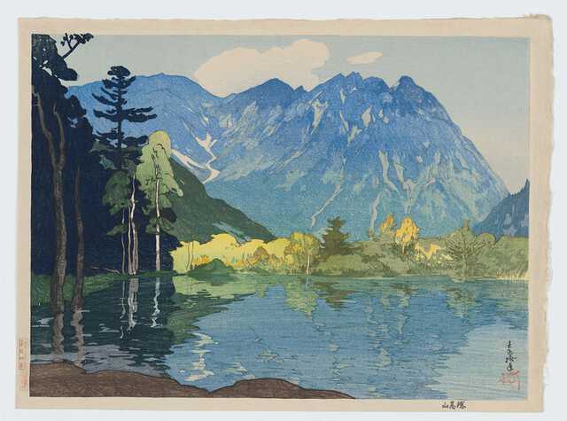 小林清親、川瀬巴水、吉田博ら浮世絵、新版画の名品が里帰り