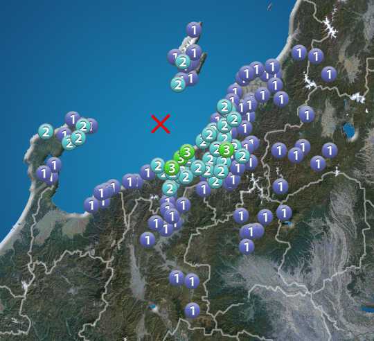新潟で震度3 津波の心配なし|au Webポータル国内ニュース