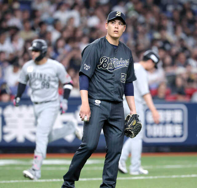 オリックス】京セラDでロッテに今季初黒星…3試合連続で中5日先発の