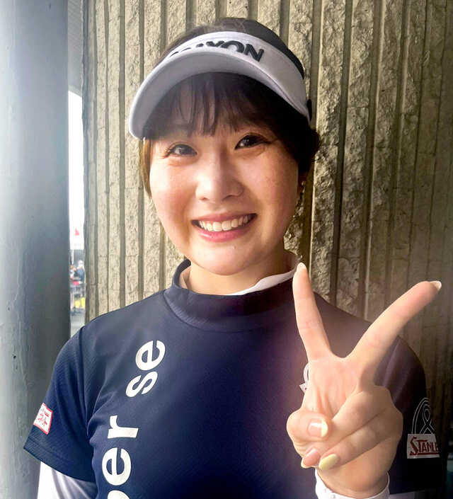 都玲華さん ツアー史上最短98ヤードに 都玲華「楽しい！ 難しくない」 昨年8位