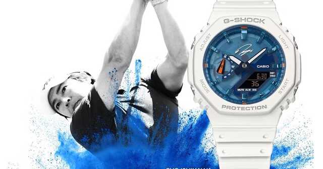 【未使用品】カシオ　G-SHOCK　石川遼シグネチャーモデル カシオ、石川遼のシグネチャー第5弾G-SHOCK「GA-2100RI25」11月7