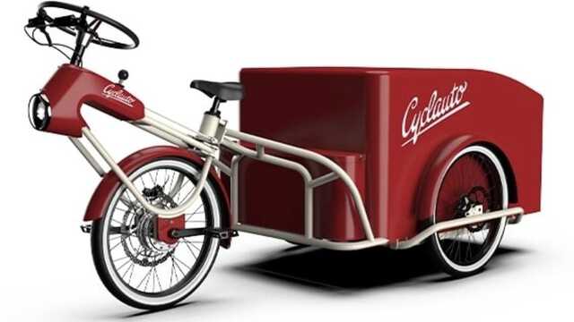 取り回し自由自在。 荷台と合体&分離する三輪カーゴ自転車|au Web 取り回し自由自在。 荷台と合体&分離する三輪カーゴ自転車|au Web