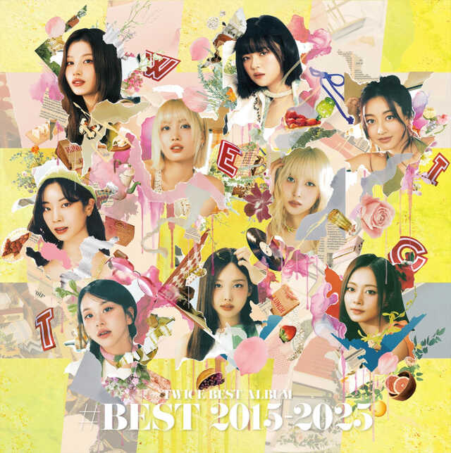 TWICE、全50曲収録のベストアルバム8.26発売！ 国内未パッケージ楽曲も