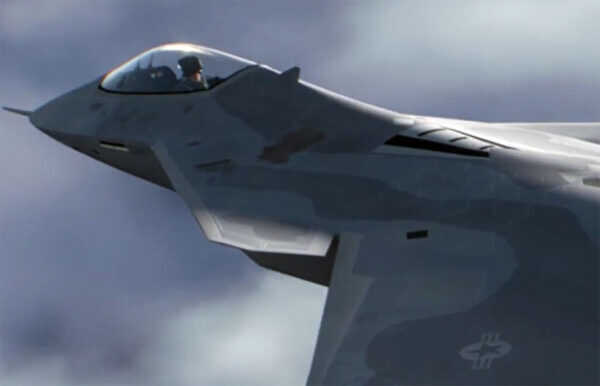 新型エンジン用の動画に“謎の新型機”登場！ 米空軍の次世代戦闘機「F