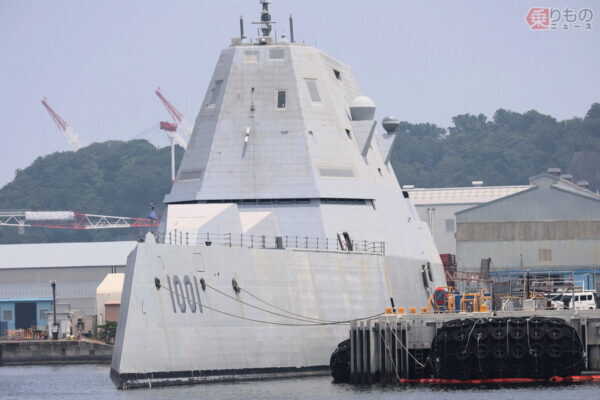 米海軍　マイケル.モンスーア　　米陸軍　チャレンジ 思わず二度見!? な米ステルス軍艦「マイケル・モンスーア」東京