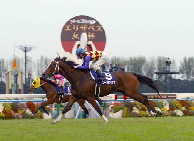 最強“気まぐれ女王”スイープトウショウ鬼脚さく裂！ エリザベス女王杯