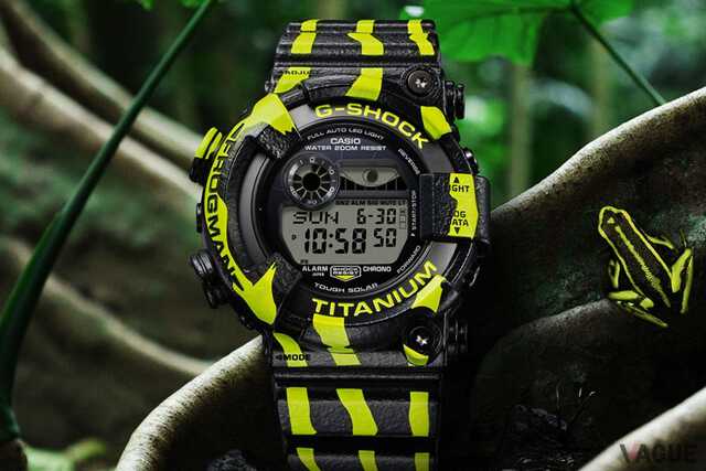 CASIO G-SHOCK フロッグマン(雨蛙) グリーン 大胆なカラーリングがおもしろい！ G-SHOCK「フロッグマン」最新作は