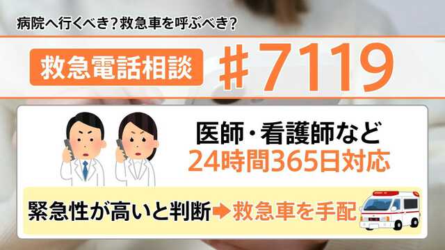 救急車を呼ぶべき？相談できる「#7119」急増 “医師監修”AIも、手軽で