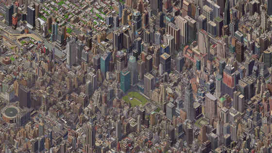 ドット絵でニューヨークの鳥瞰図を作成した「Isometric NYC」|au Web