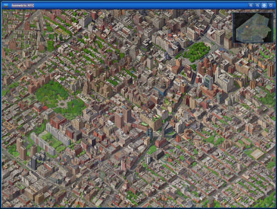 ドット絵でニューヨークの鳥瞰図を作成した「Isometric NYC」|au Web