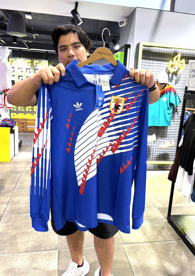 W杯記者日記】懐かしの日本代表ユニホームがメキシコに…ドーハの悲劇