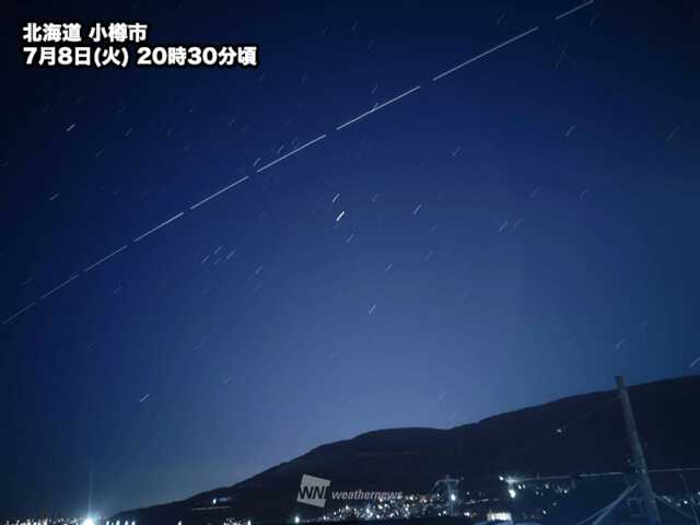 国際宇宙ステーション(ISS)/きぼう 今夜、日本上空を通過予定|au