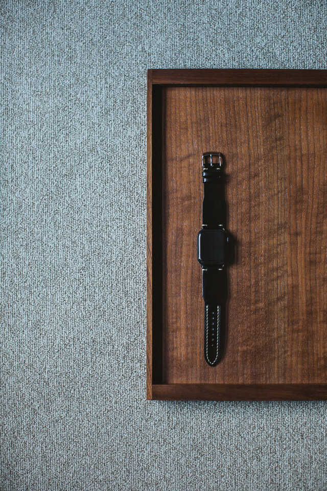 GANZO AppleWatchレザーベルト CORDOVAN(コードバン) 41mm用AppleWatch対応 時計ベルト｜コード