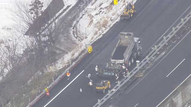 速報】関越道で67台多重事故 午後1時に全区間で通行止め解除 NEXCO