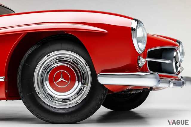 メルセデスベンツ300 SL Touring(1957) 赤 Used 1957 Mercedes-Benz 300SL Roadster in Bright Red For