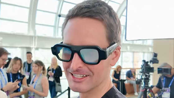 SnapがARスマートグラス「SPECS」を公開、約35万円で2026年秋出荷予定