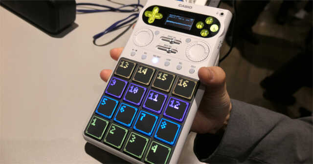 【CHANNEL S】サンプラー　SAMPLER 5’7 電卓っぽいけど本格派、カシオの新サンプラー「SXC-1」実機を見てきた