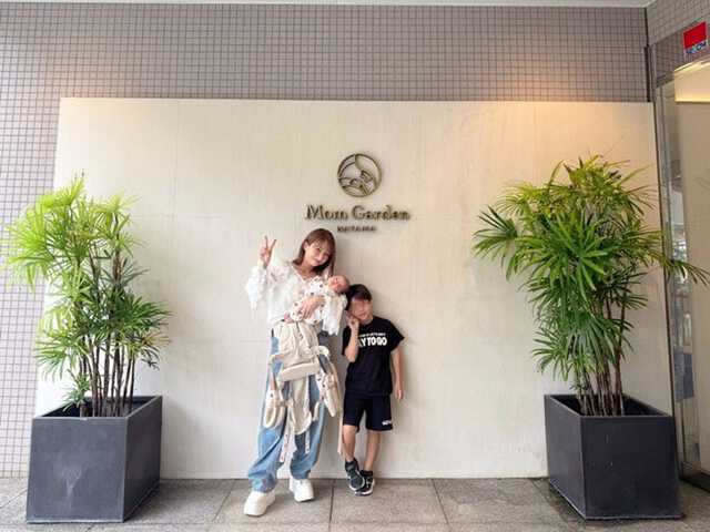 辻希美、三男＆次女らと産後ケアホテルへ「身体も心もリフレッシュでき