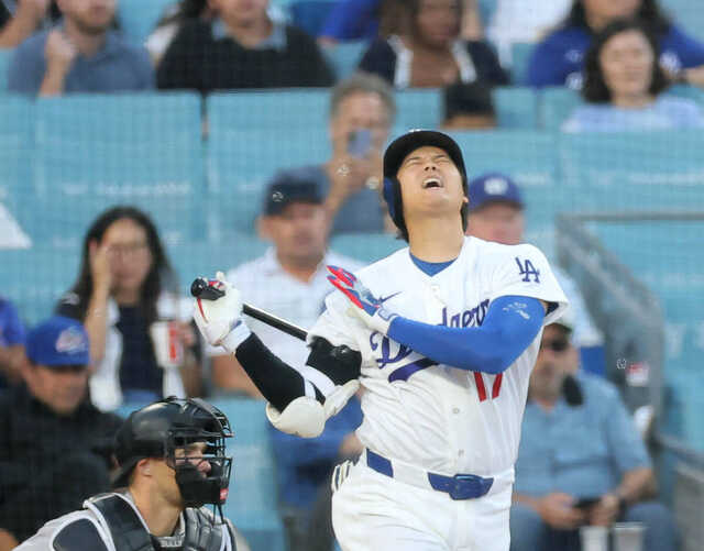 大谷翔平が「ボブルヘッドデー」に2度目の無安打も…ドジャース5