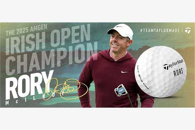 マキロイファン垂涎“RORS”プリントの「TP5」ボールが9月12日に