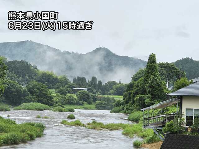 九州を中心に断続的に雨 今夜からは非常に激しい雨の降るおそれ|au Web