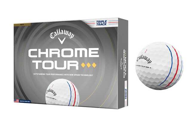 新素材採用で前作より弾性率が16％アップ キャロウェイ「CHROME TOUR