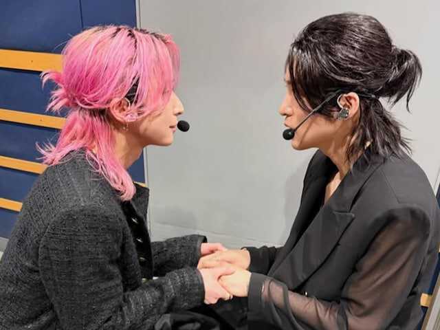 めっちゃイチャイチャしてそう」佐久間大介、目黒蓮とのハーフアップ
