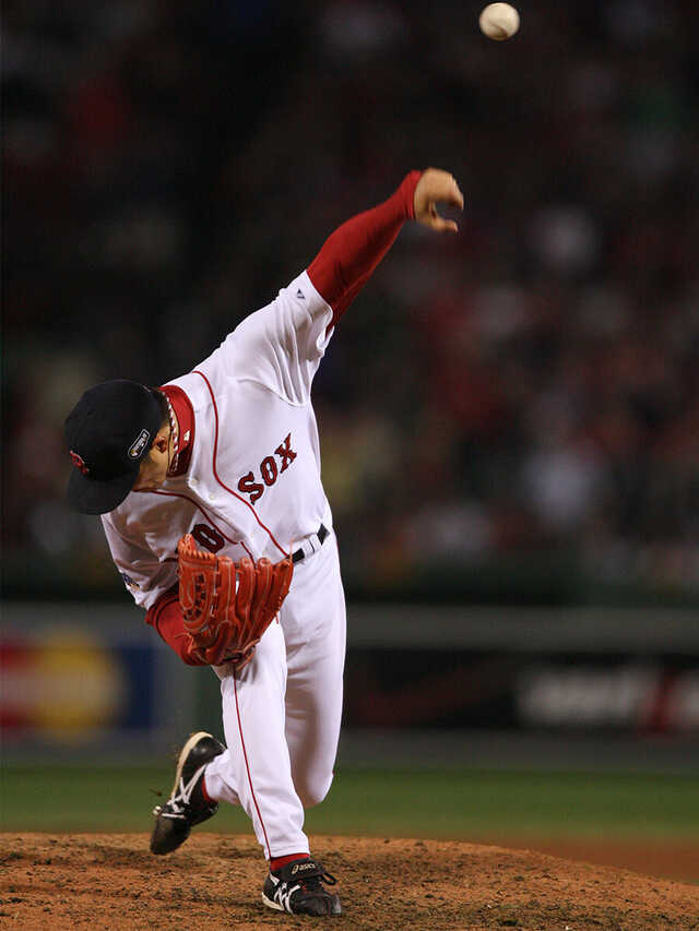 MLB日本人選手列伝】岡島秀樹 個性的な投法と高い適応力で世界一も経験