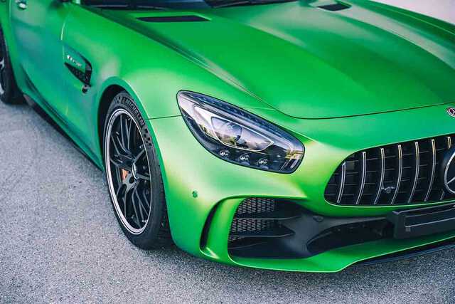 激レア　BLACKPEARLS 緑車 スポーツカーシリーズ　HAPY 未開封 走行わずか59キロの“ほぼ新車” AMGが誇る「緑の悪魔」がオークション
