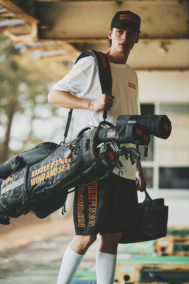 ゴルフシーンもここまでおしゃれに。BRIEFING GOLFとWIND AND SEAの