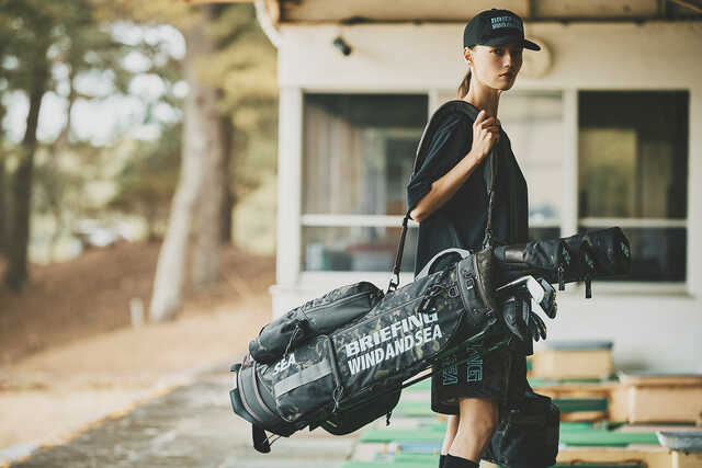 ゴルフシーンもここまでおしゃれに。BRIEFING GOLFとWIND AND SEAの