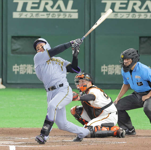 阪神】森下翔太、2戦連発22号2ラン 打線爆発2ケタ得点 本塁打は2