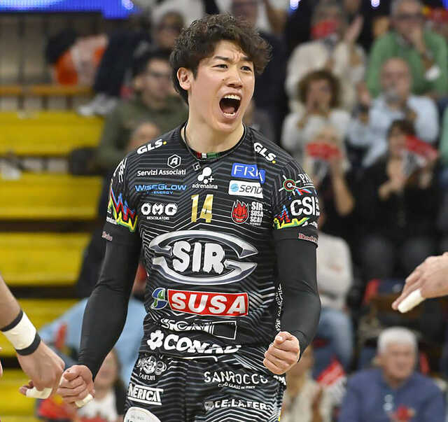 バレー】ペルージャ・石川祐希「勝って評価される世界」8得点も