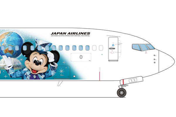 JALに新たな「ディズニーコラボ機」出現へ 珍しい機種に特別デザイン