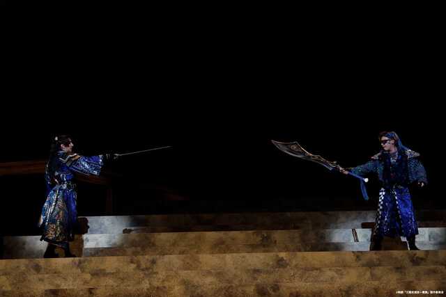 荒牧慶彦＆福澤侑、剣劇「三國志演技～曹魏」上演中 壮絶な対立劇から