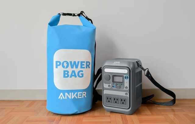 ANKER純正■Anker PowerBag for au■災害用① Anker】「au +1 collection SELECT」にてAnkerとのコラボ初の