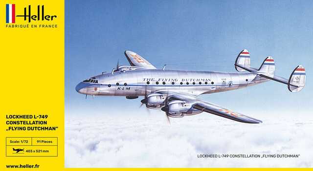 最も美しいと旅客機と呼ばれた「L-749」を製作【達人のプラモ術
