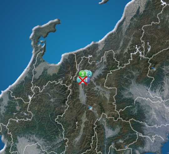 長野県北部でM3.0の地震 大町市で震度3 津波の心配なし|au Webポータル