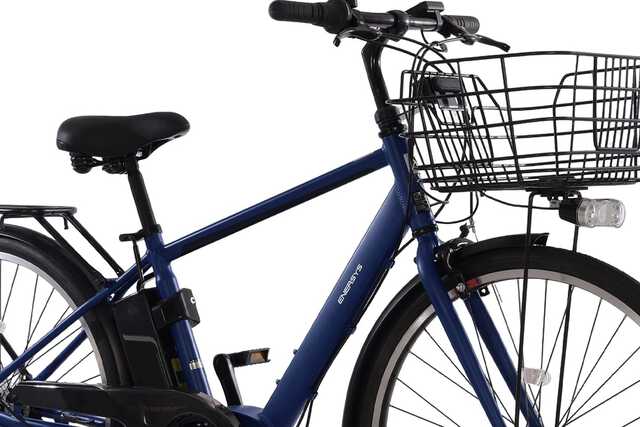 電動アシスト自転車 シティタイプ ネイビー 毎日の「ちょっと大変」をスマートに！ 通勤・通学に最適な あさひ製
