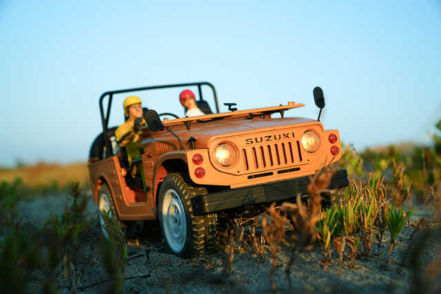 懐かしさと新鮮さを兼ね備えた“オールドジムニー”RCカー。「SJ10