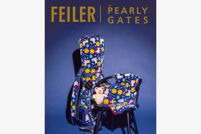 定価_新品 PEARLY GATES コラボ　フェイラー　パリーゲイツ　バス パーリーゲイツが「FEILER(フェイラー)」と異色のコラボ！“折って