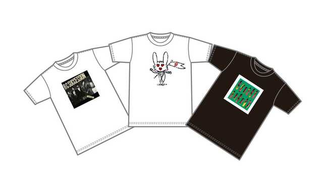 忌野清志郎ヒトハタウサギRolling Stonesコラボ限定Tシャツ 忌野清志郎ヒトハタウサギRolling Stonesコラボ限定Tシャツ 「RC