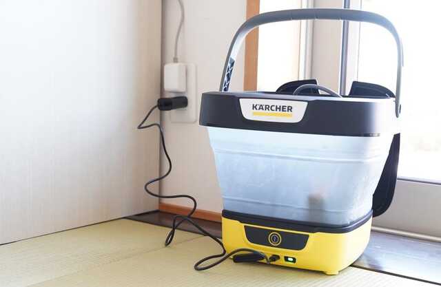 ベランダ掃除、これでいいじゃん。「バケツのケルヒャー」が手放せない
