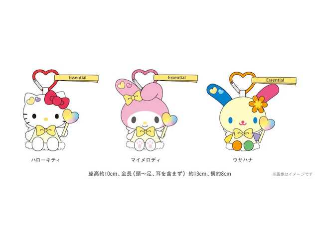 7月18日から数量限定！ キティ、マイメロ、ウサハナがまさかの天使姿に