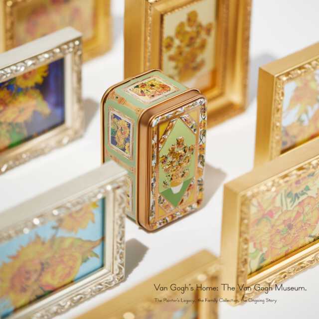 ゴッホ展 家族がつないだ画家の夢』限定「ひまわり缶」が登場