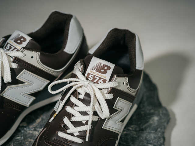 ニューバランスの定番「576」にMade in Japanモデル登場。USAにもUKに