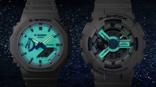 まさに夏向けなG-SHOCK！ホワイトにブルーがアクセントになった