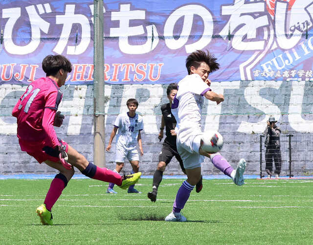 高校サッカー】藤枝東FW増田瑛斗が4戦連発で9日の静岡学園戦に弾み